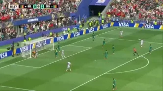 ببینید؛ گل اول بلژیک به سنگال توسط لوکاکو دقیقه 86