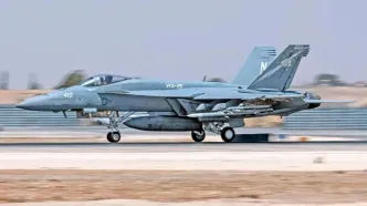 ابهام در جزئیات آسیب مشکوک به جنگنده آمریکایی F/A-18