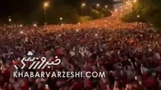 ویدیو| جمعیت عظیم خیابان‌های نروژ در جشن صعود