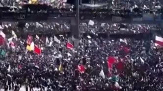 میدان اصلی نجف میزبان پیکر رهبر شهید شد