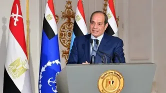 رئیس جمهوری مصر خواستار حمایت از توافق ایران و آمریکا و آتش بس غزه شد