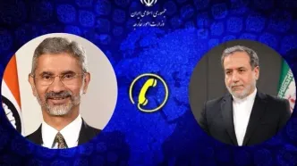 گفت‌وگوی تلفنی عراقچی با همتای هندی