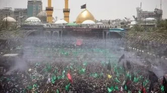 حضور بیش از ۱۰ میلیون نفر در مراسم تشییع رهبر شهید در عراق
