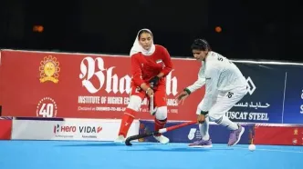 دختران هاکی ایران به نیمه نهایی قهرمانی آسیا صعود کردند