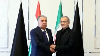 دیدار روسای جمهور ایران و تاجیکستان برگزار شد