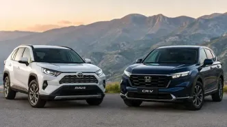 تویوتا راو 4 یا هوندا CR-V؛ کدام کراس‌اوور خانوادگی بهتر است؟