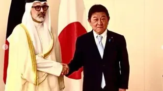 گفتگوی وزرای خارجه ژاپن و کویت درباره تنگه هرمز