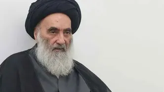 تصویر جدید آیت‌الله سیستانی در 96 سالگی