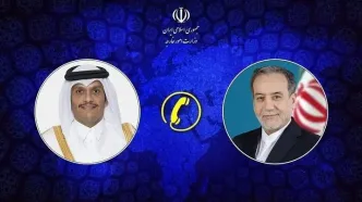 گفتگوی عراقچی با وزیر خارجه قطر
