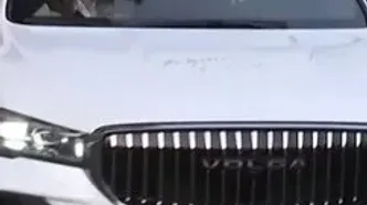 پوتین خودروی شاسی‌بلند ولگا را آزمایش کرد