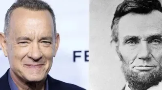 تام هنکس در فیلم Lincoln in the Bardo نقش آبراهام لینکلن را بازی می‌کند