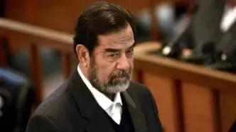 سفر در زمان؛ «صدام حسین» در کنار پسران اش، عدی و قصی؛ دهه 60