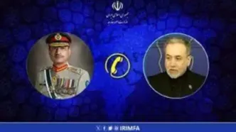 تماس تلفنی وزیر امور خارجه با فرمانده ارتش پاکستان