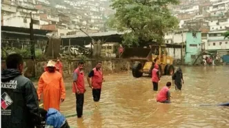 مرگ ۳۶ نفر در اثر سیل شدید در ونزوئلا