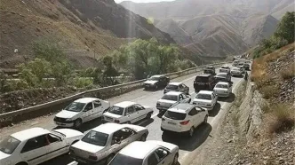 جاده چالوس یکطرفه شد