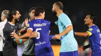 درگیری بازیکنان استقلال و سپاهان که تلویزیون سانسور کرد!