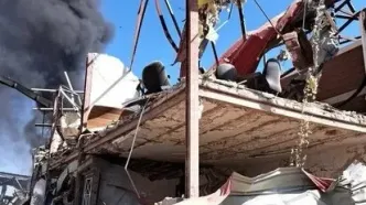 علت حریق در شهرک صنعتی شمس آباد در دست بررسی است