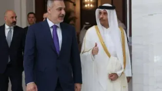 وزیر خارجه ترکیه با همتایان قطری و مصری در مورد مسائل منطقه گفت‌وگو کرد