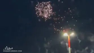 ویدیو| خود صلاح هم از این استقبال شوکه شد/ آتش بازی ترک‌ها در شهر!