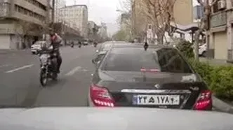 تصاویر دیده نشده از لحظه بمباران خیابان فردوسی در جنگ ۴۰ روزه