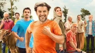 تقدیر سروش صحت از مهران مدیری در پشت صحنه «استخر» + فیلم
