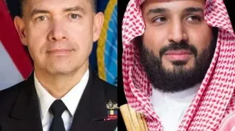 دیدار محمد بن سلمان با فرمانده سنتکام