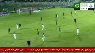 گل دوم ملوان به ذوب آهن+ ویدئو