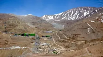 طوفان‌های زمستانی تولید مس لاندین ماینینگ در شیلی را کاهش داد
