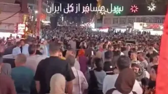 دیشب این شهر ایران توسط مسافران تسخیر شد!