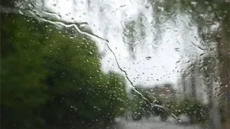 لحظات تماشایی بارندگی تابستانی در هرمزگان