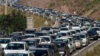 آخرین وضعیت جاده های شمالی / مسیر شمال به جنوب کندوان مسدود شد