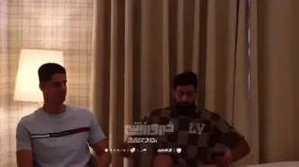 ویدیو| صندلی کنعانی زادگان حین مصاحبه شکست!