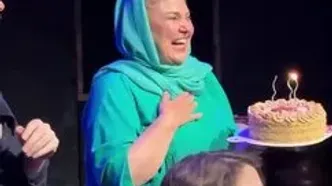 جشن تولد مهرانه مهین‌ترابی