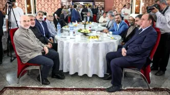 مراسم بزرگداشت روز خبرنگار با حضور قالیباف