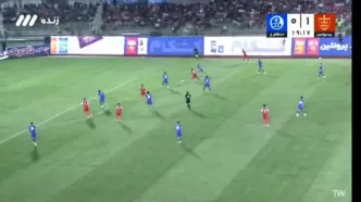 گل دوم پرسپولیس به استقلال خوزستان با همکاری گل‌گهری‌ها