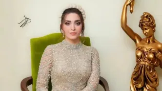 استایل شاهانه بهنوش طباطبایی در عروسی خواهرزاده‌اش/ ویدئو