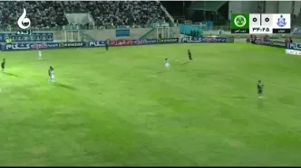 گل اول ذوب آهن به ملوان+ ویدئو