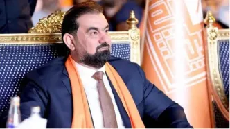 اقدام زشت رئیس مجلس عراق پس از دیدار با قالیباف+عکس