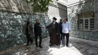 دیدار مسعود پزشکیان با خانواده خمینی + عکس