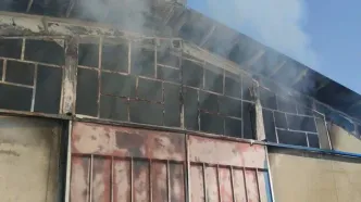 آتش‌سوزی گسترده یک واحد تجاری در یاسوج مهار شد