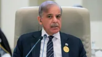 جوراب‌ شهباز شریف در مراسم امضا توافق‌ مکه +عکس