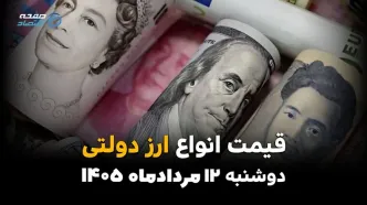 قیمت ارز دولتی امروز دوشنبه ۱۲ مرداد ۱۴۰۵ | افزایش نرخ ارز دولتی در بازار