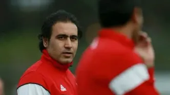 امیرحسین محمودی کنار مهدوی‌کیا و حمید درخشان