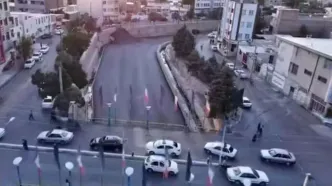 در لرستان یک رودخانه را آسفالت کردند!