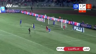 ویدیو: گل چهارم پرسپولیس به استقلال خوزستان توسط شهرآبادی