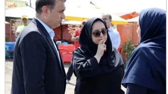 معاون وزارت کشور از پهنه ساحلی منطقه آزاد انزلی بازدید کرد