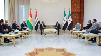 الشرع در دمشق میزبان نیچروان بارزانی شد/ رایزنی درباره روابط اربیل و دمشق و وضعیت کُرد‌ها در سوریه