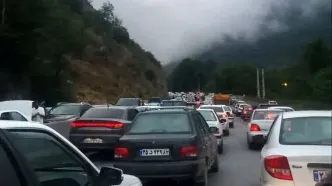 جاده چالوس بسته شد + جزئیات