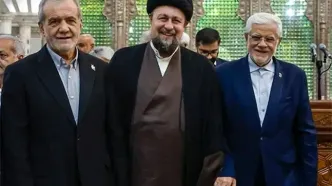 صداوسیما دو کلمه از سخنان پزشکیان و حسن خمینی را حذف کرد!