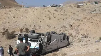 حادثه مرگبار برای اتوبوس مسافربری؛ ۴ نفر در دم جان باختند